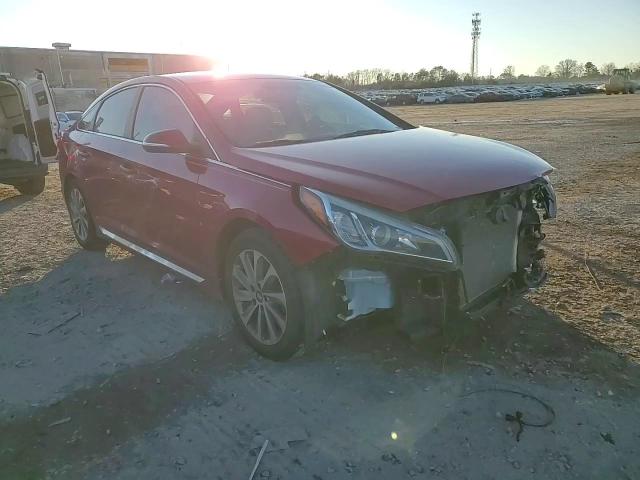 2017 Hyundai Sonata VIN 5NPE34AF5HH530521 Copart auction photo, front end damage thumbnail 10