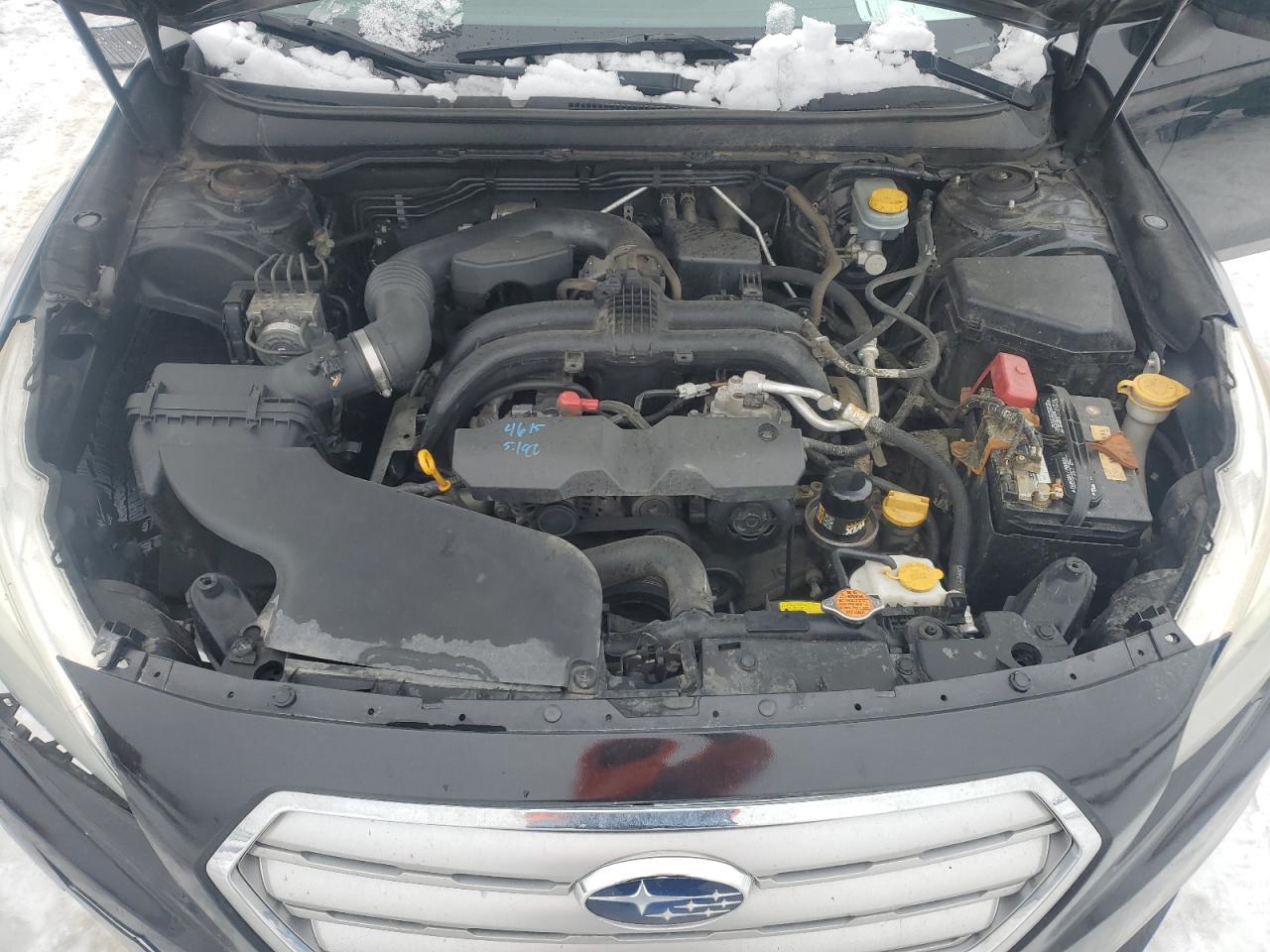 2015 Subaru Legacy VIN 4S3BNAC62F3027580 Copart auction photo, front end / side damage thumbnail 11