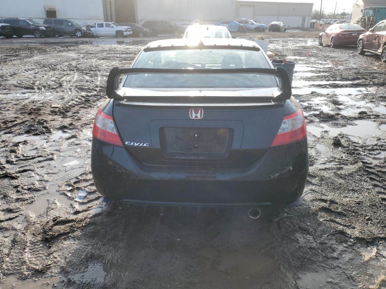 2009 Honda Civic VIN 2HGFG12899H523557 Copart auction photo, rear end damage thumbnail 6