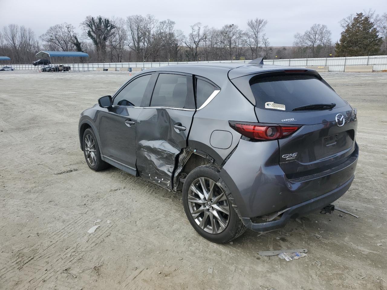 2019 Mazda CX-5 VIN JM3KFBEY3K0609305 Copart auction photo, side damage thumbnail 2