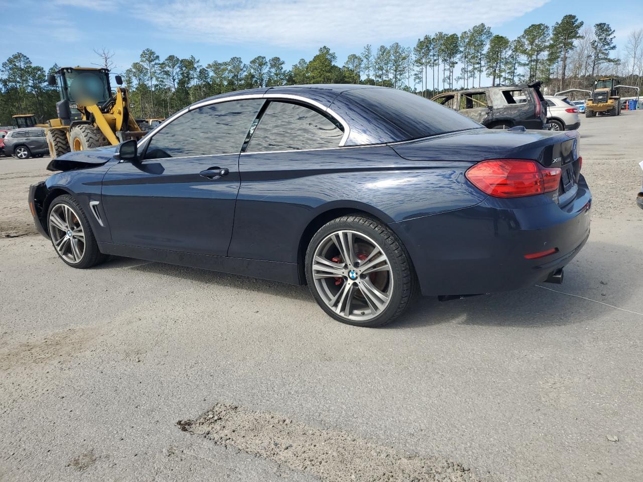 2015 BMW 4er VIN WBA3T7C5XFPW79549 Copart auction photo, front end damage thumbnail 2
