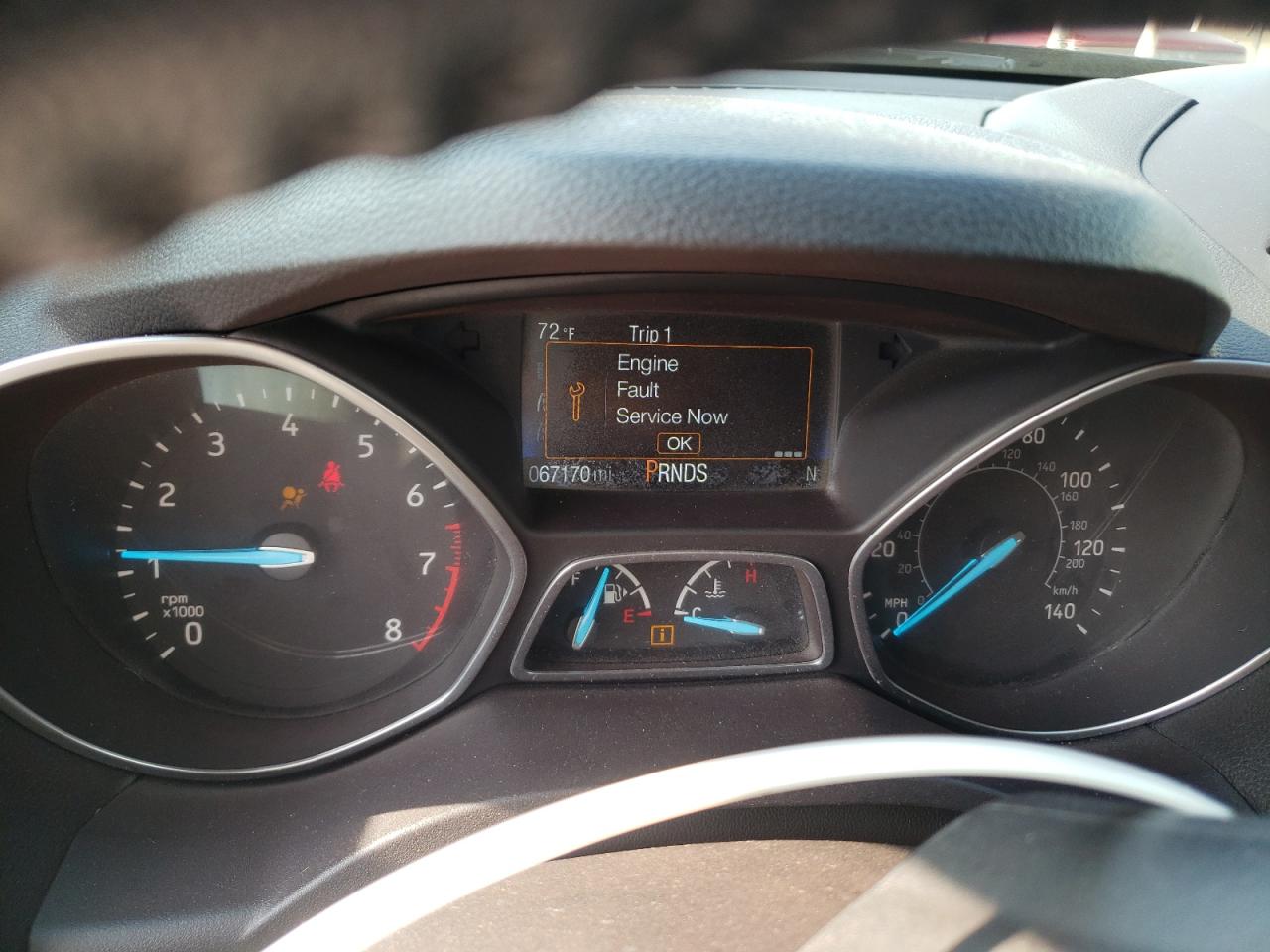 2018 Ford Escape VIN 1FMCU9HD6JUA52705 Copart auction photo, front end damage thumbnail 9