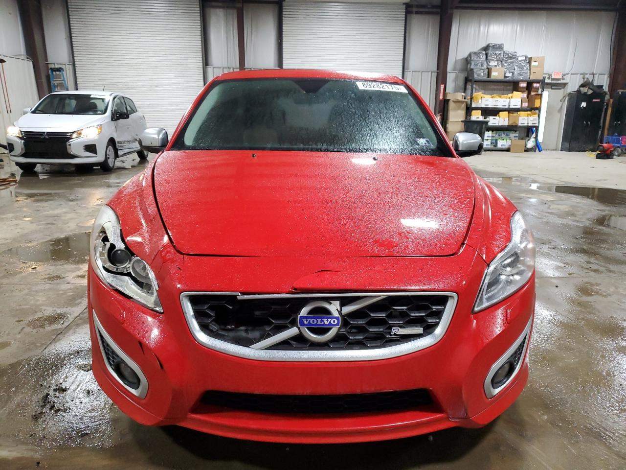 2011 Volvo C30 VIN YV1672MK5B2210110 Copart auction photo, front end damage thumbnail 5