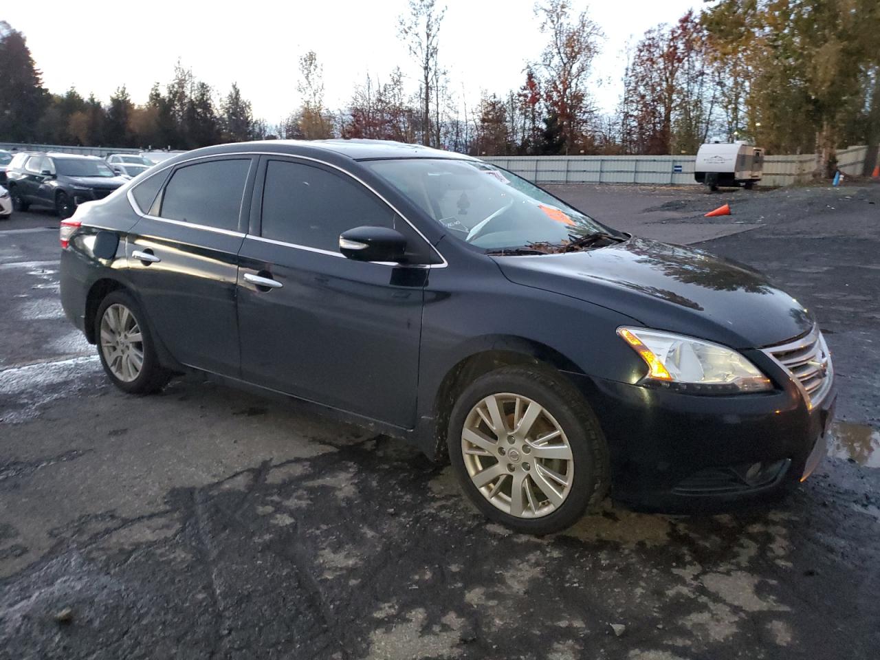2015 Nissan Sentra VIN 3N1AB7AP4FY360831 Copart auction photo, front end damage thumbnail 4