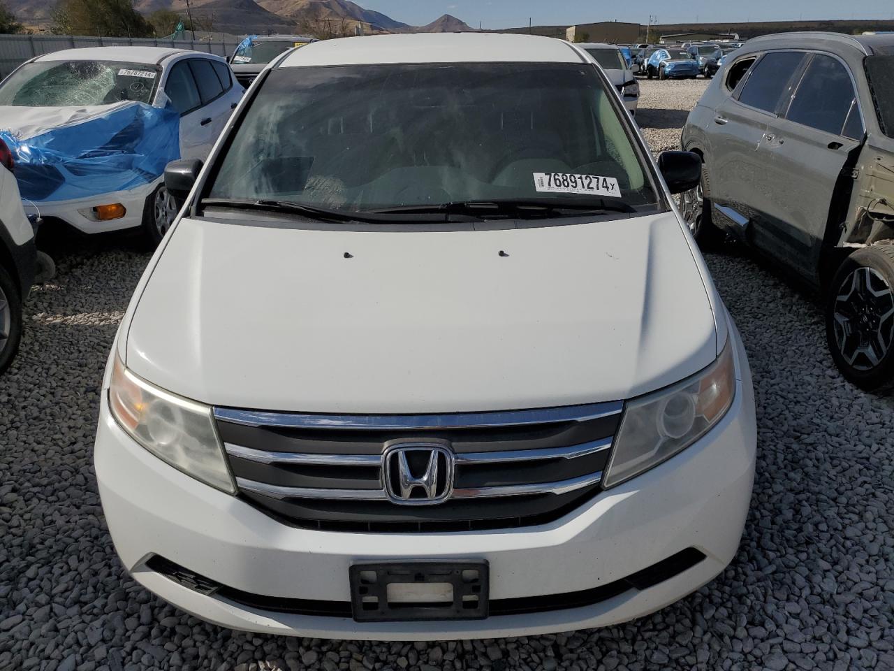 2012 Honda Odyssey VIN 5FNRL5H46CB117025 Copart auction photo, side damage thumbnail 5
