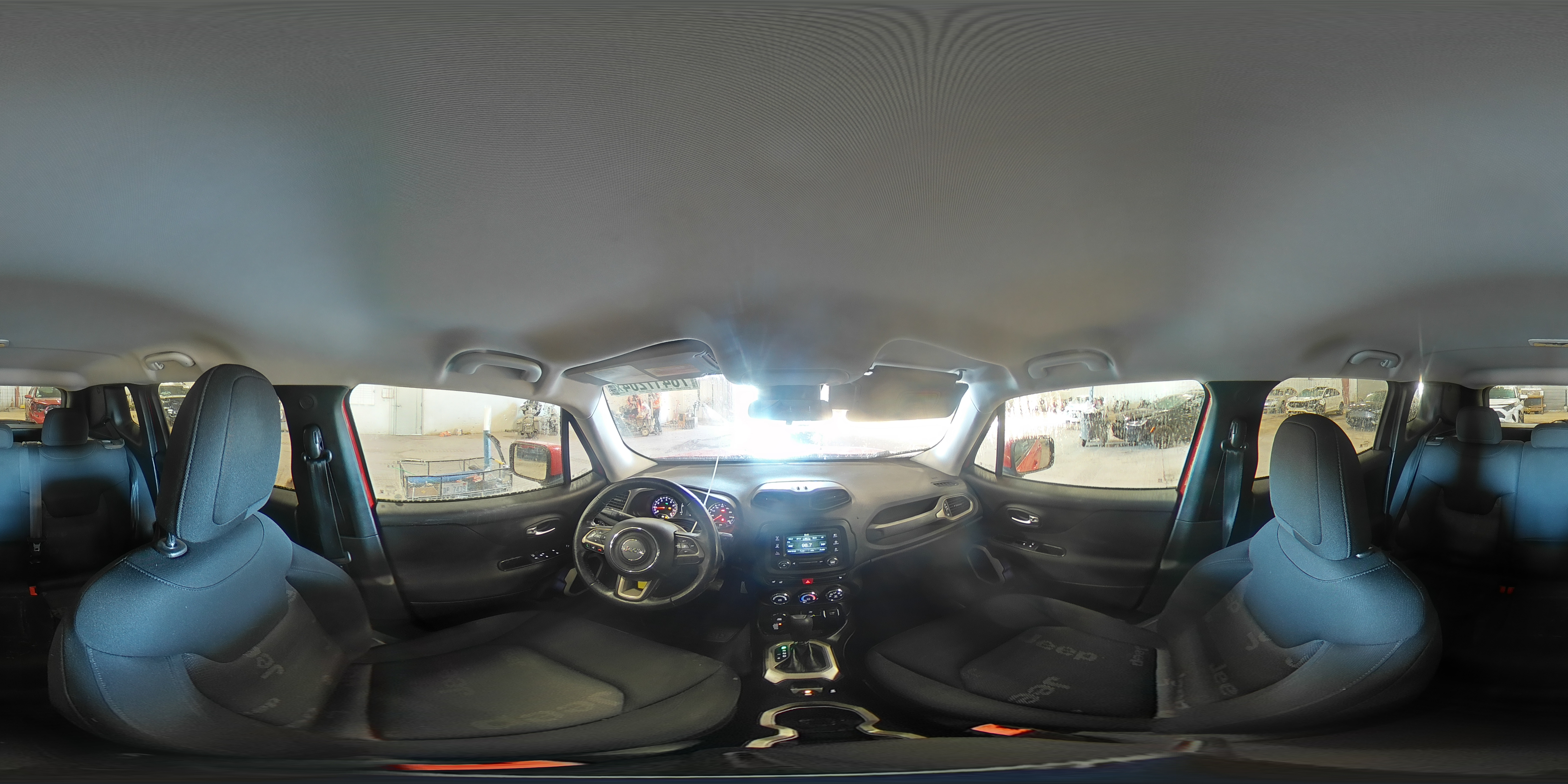 2015 Jeep Renegade VIN ZACCJBBT3FPC41003 Copart auction photo, front end / side damage thumbnail 15