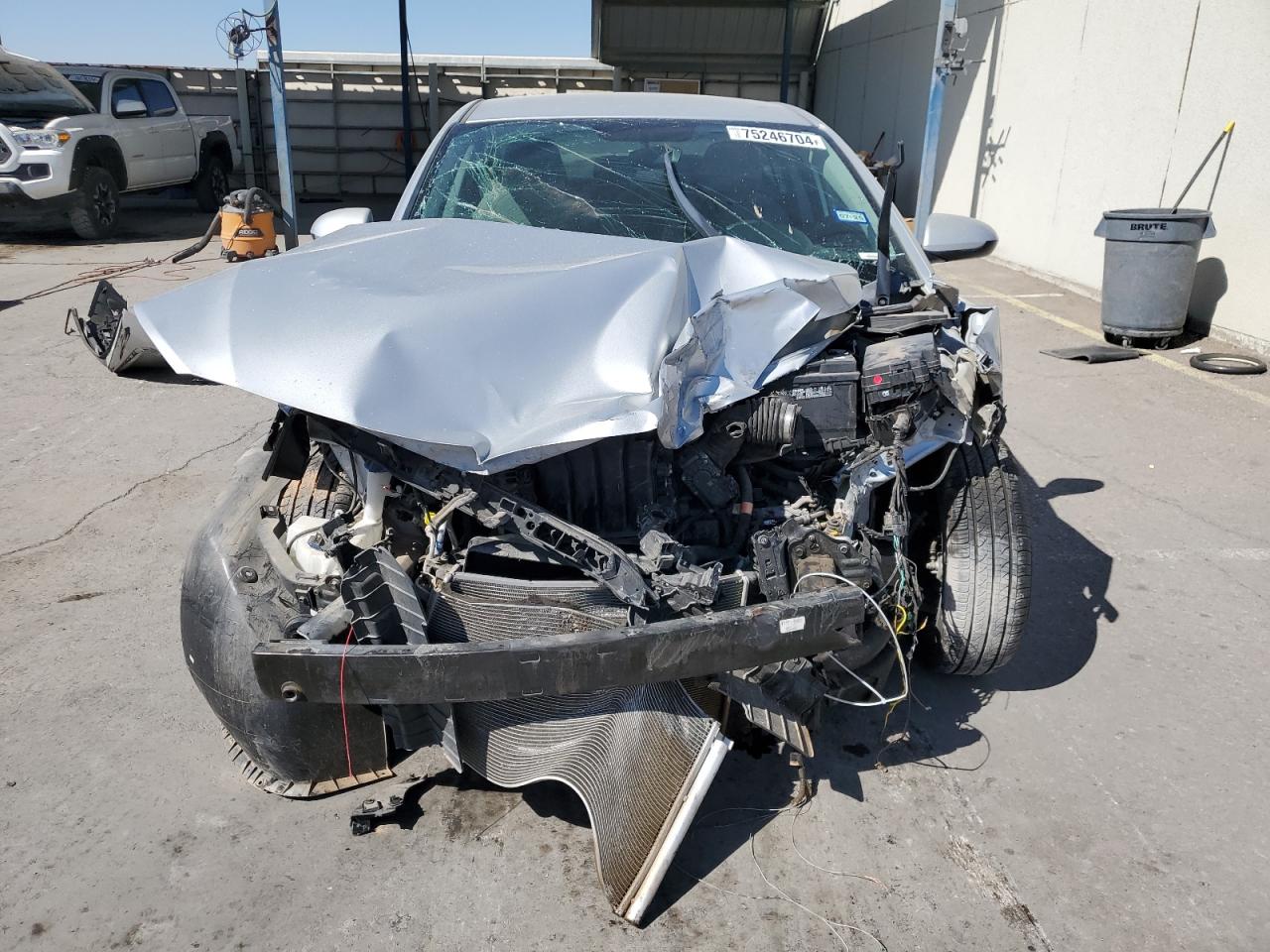 2017 Hyundai Elantra VIN KMHD74LF2HU424882 Copart auction photo, front end damage thumbnail 5