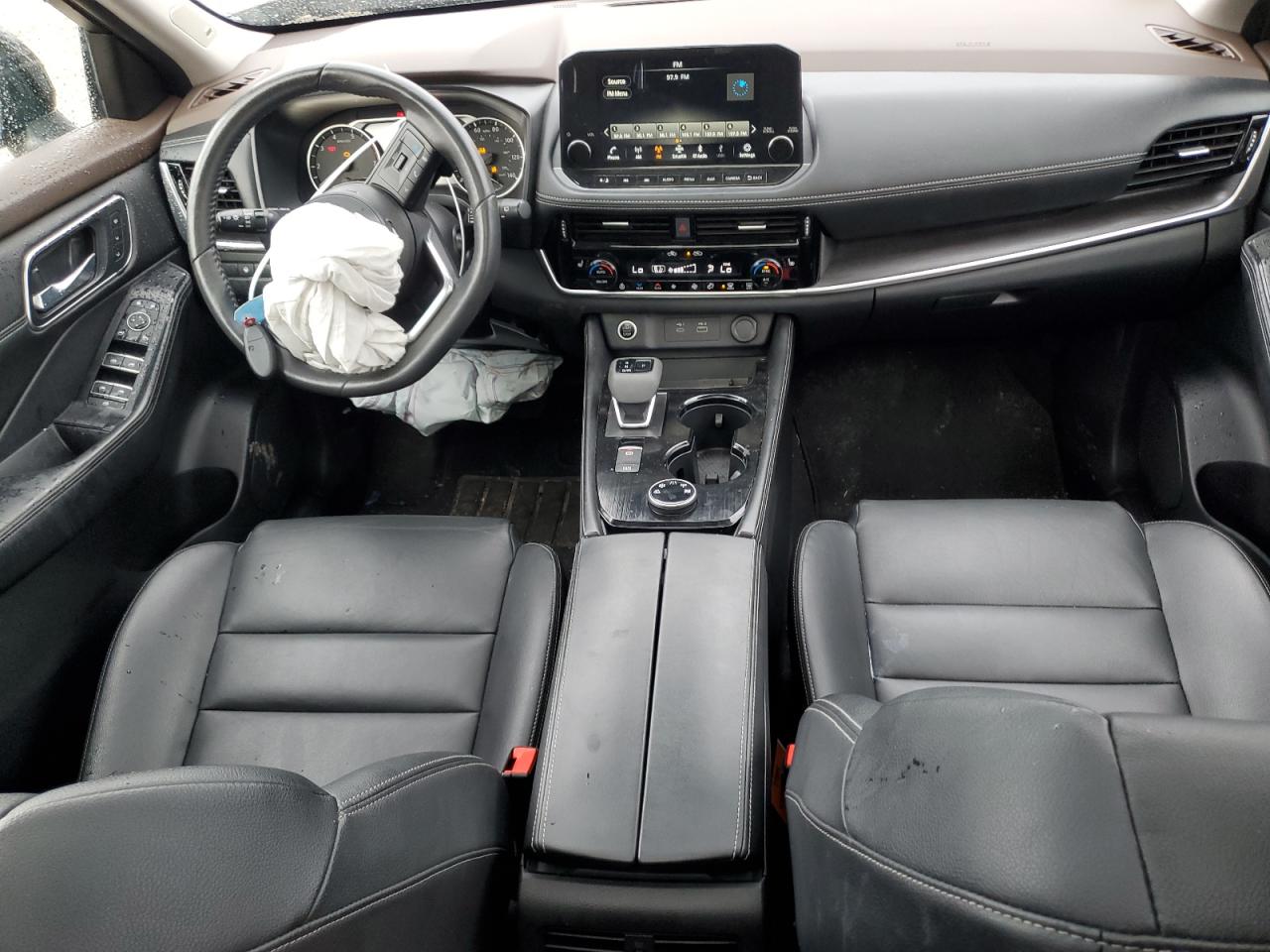 2021 Nissan Rogue VIN JN8AT3CB7MW234718 Copart auction photo, front end / minor dent/scratches damage thumbnail 8