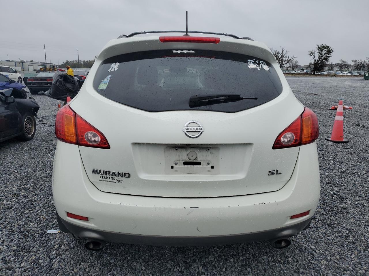 2010 Nissan Murano VIN JN8AZ1MU1AW016109 Copart auction photo, front end / rear end damage thumbnail 6