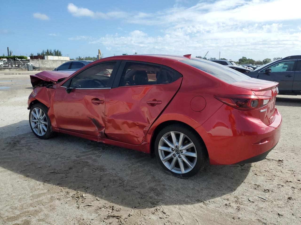 2017 Mazda 3 VIN 3MZBN1W38HM149540 Copart auction photo, all over / minor dent/scratches damage thumbnail 2