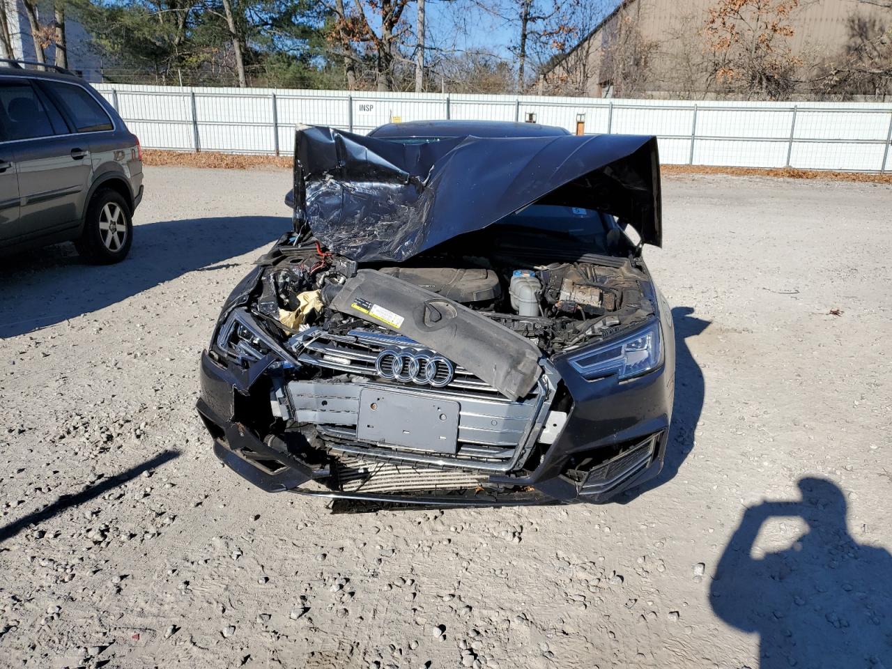 2018 Audi A4 VIN WAUENAF43JA158543 Copart auction photo, front end damage thumbnail 5