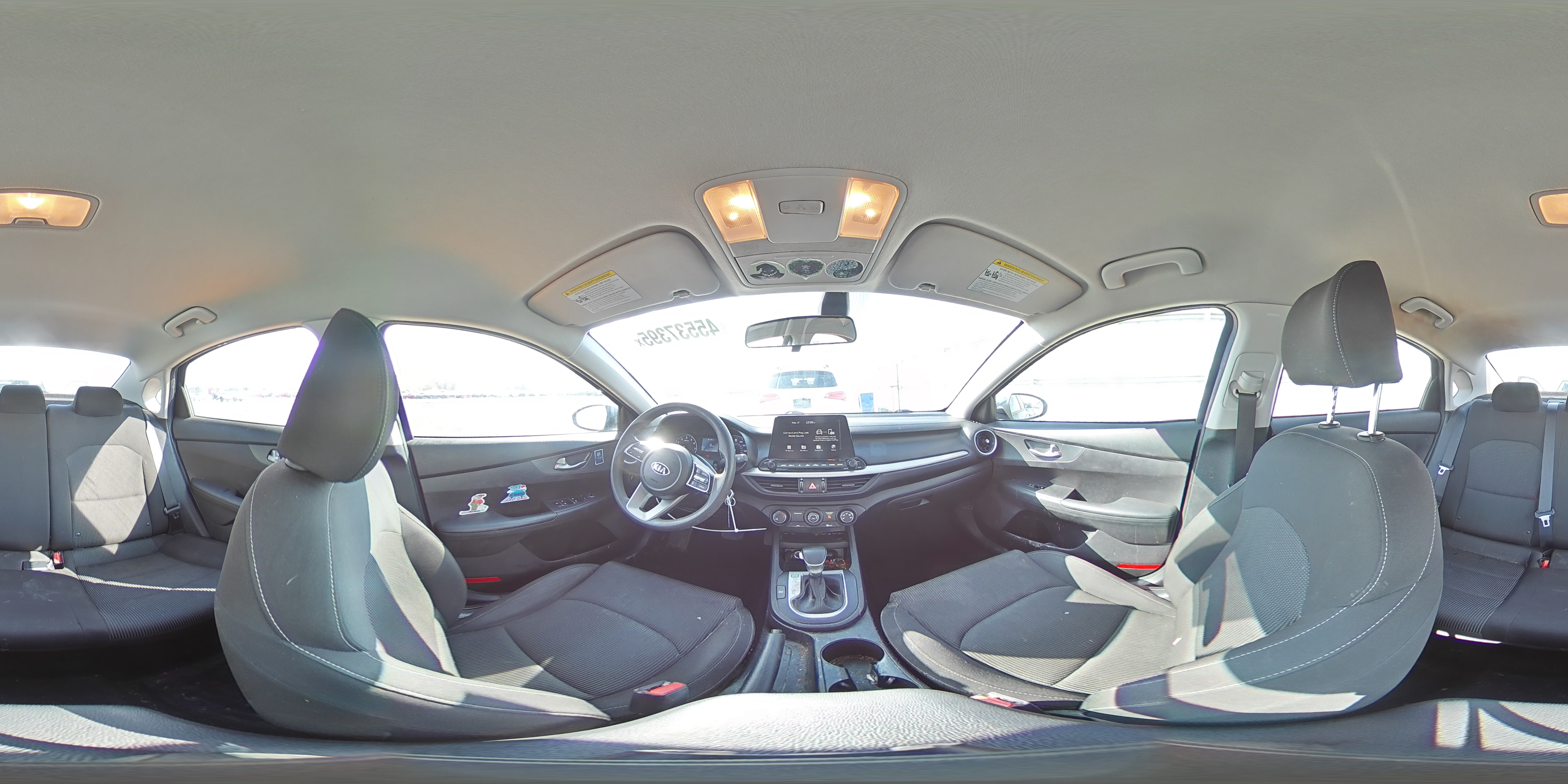 2021 KIA Forte VIN 3KPF24AD8ME288019 Copart auction photo, side / front end damage thumbnail 14
