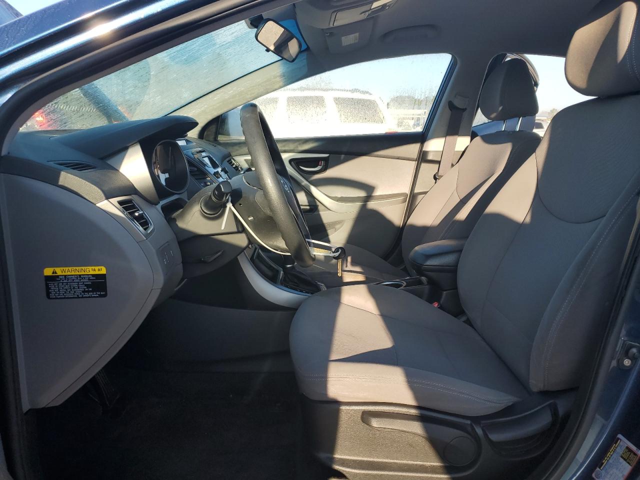 2016 Hyundai Elantra VIN KMHDH4AEXGU517929 Copart auction photo, rear end damage thumbnail 7