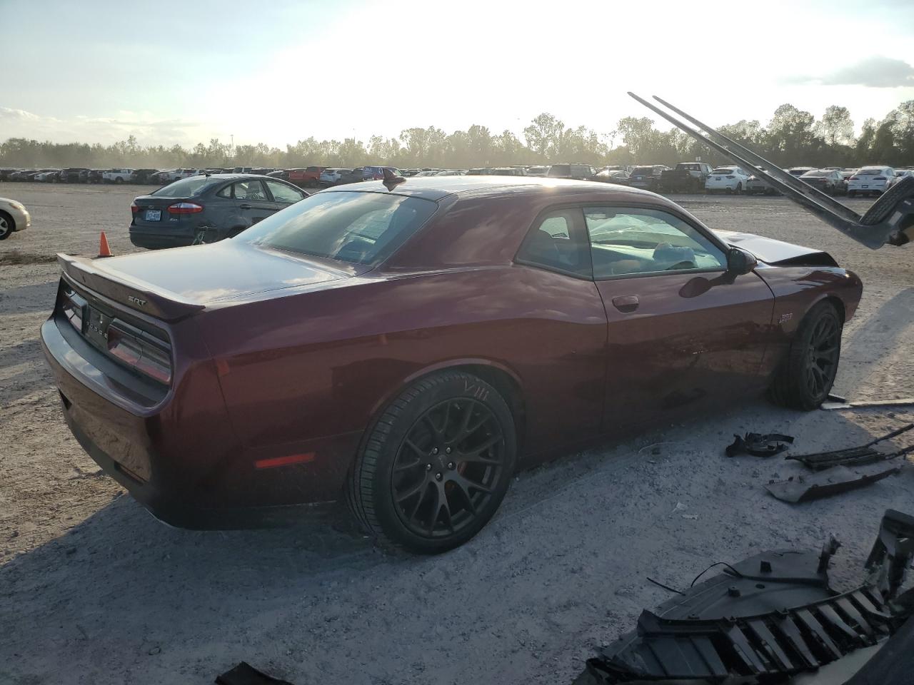 2018 Dodge Challenger VIN 2C3CDZDJXJH254146 Copart auction photo, front end damage thumbnail 3