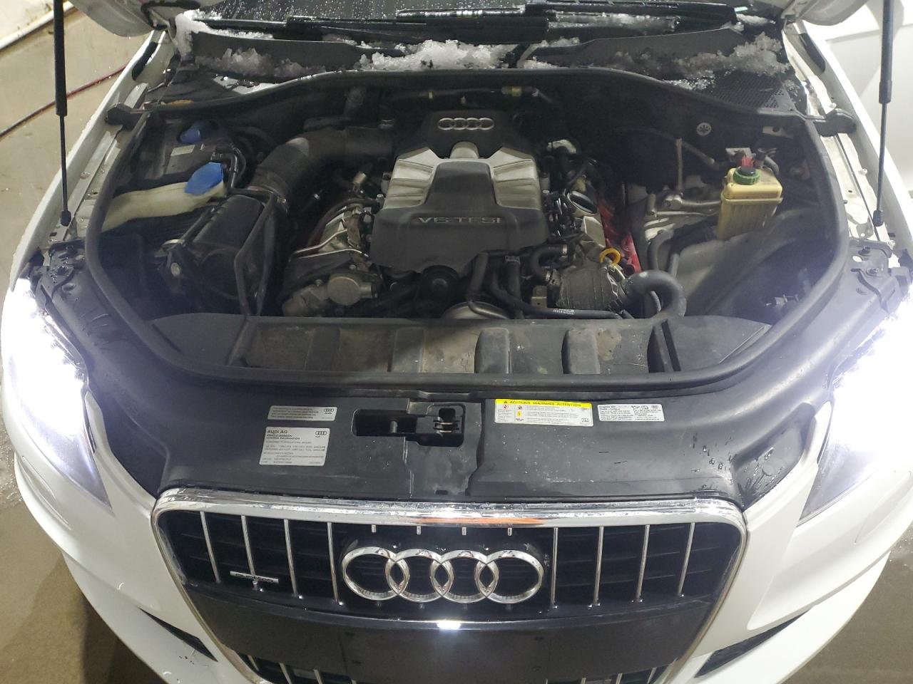2014 Audi Q7 VIN WA1DGAFE0ED014108 Copart auction photo, rear end damage thumbnail 12