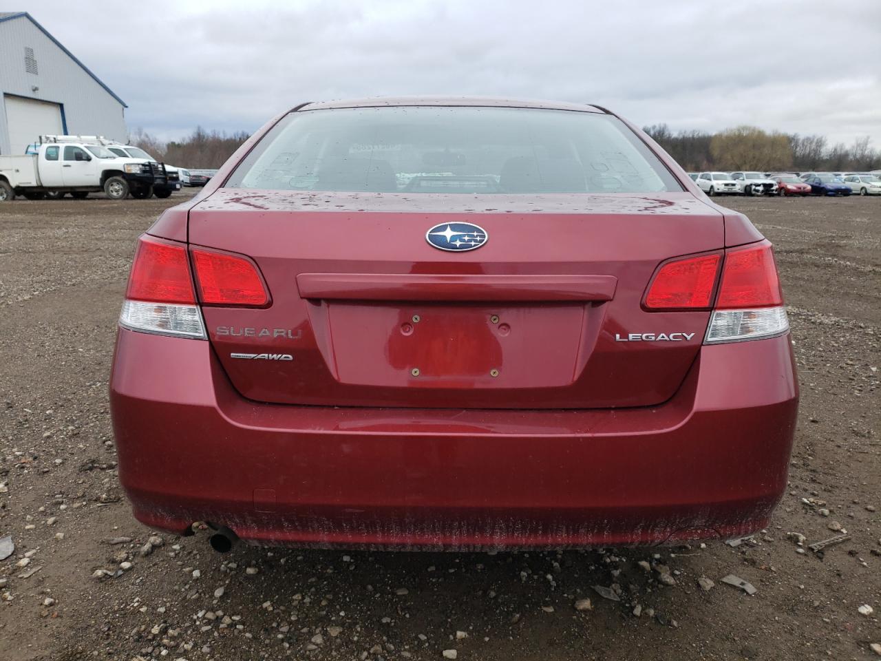 2014 Subaru Legacy VIN 4S3BMCA69E3013790 Copart auction photo, hail damage thumbnail 6