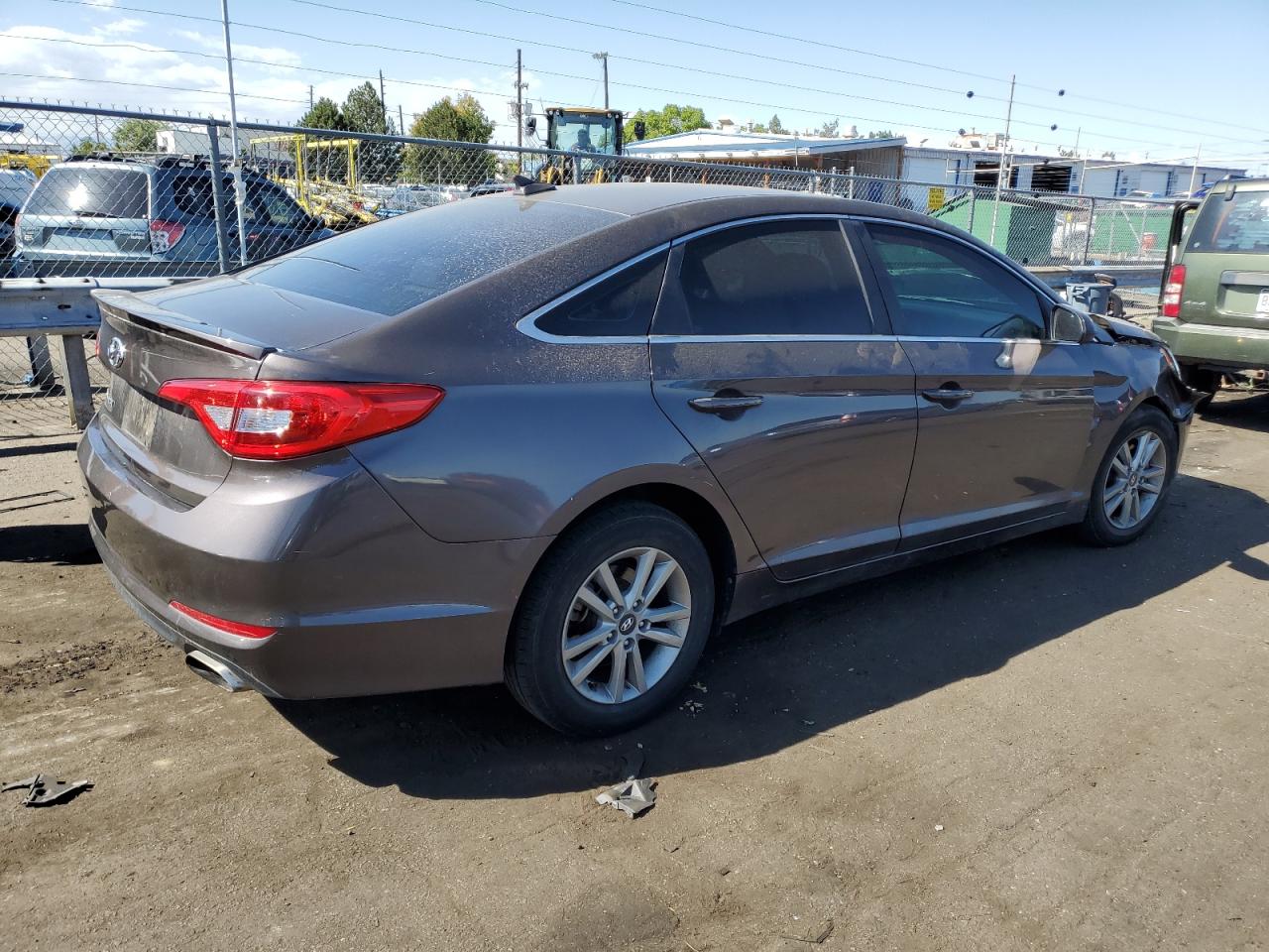 2015 Hyundai Sonata VIN 5NPE24AF7FH023443 Copart auction photo, front end damage thumbnail 3