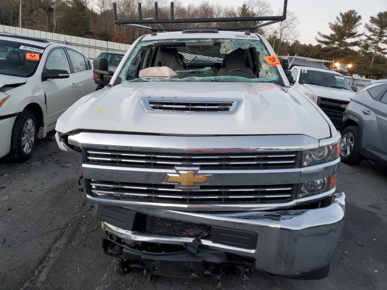 2018 Chevrolet Silverado VIN 1GC1KUEY2JF150050 Copart auction photo, all over damage thumbnail 5