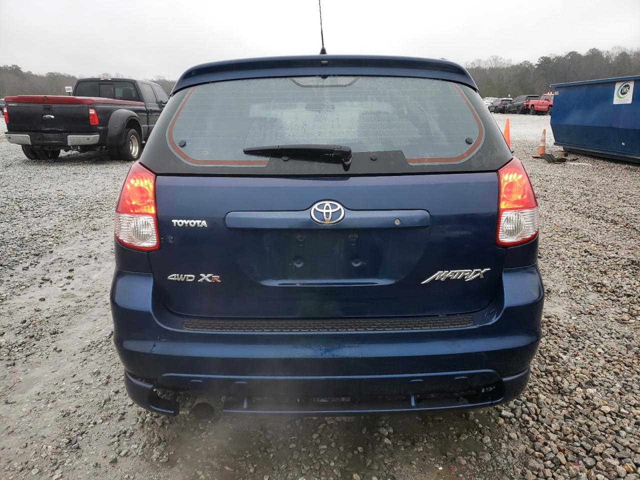 2003 Toyota Corolla VIN 2T1LR38E23C065530 Copart auction photo, side / rear end damage thumbnail 6
