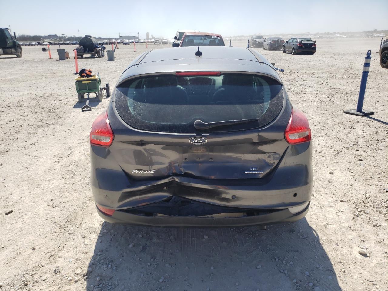 2015 Ford Focus VIN 1FADP3K28FL340703 Copart auction photo, rear end / front end damage thumbnail 6
