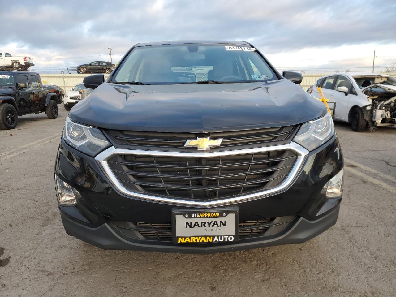 2019 Chevrolet Equinox VIN 2GNAXUEV2K6156098 Copart auction photo, vandalism / side damage thumbnail 5