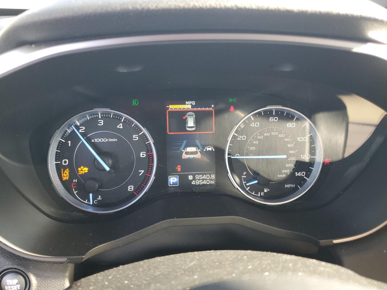 2019 Subaru Ascent VIN 4S4WMAPD2K3411572 Copart auction photo, front end damage thumbnail 9