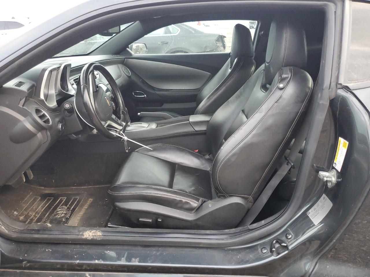 2012 Chevrolet Camaro VIN 2G1FC1E34C9182976 Copart auction photo, side / front end damage thumbnail 7
