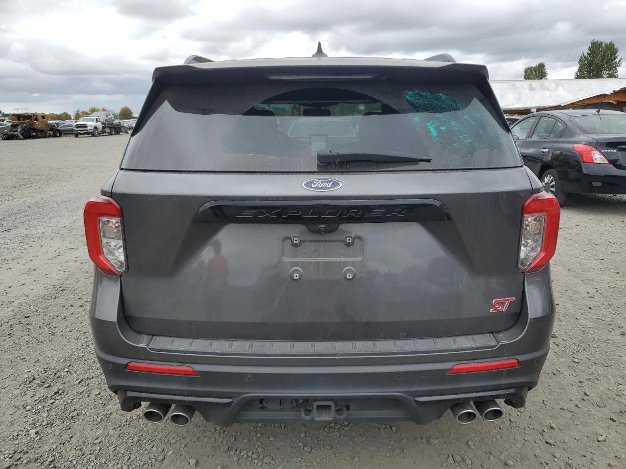 2020 Ford Explorer VIN 1FM5K8GC4LGC47186 Copart auction photo, side damage thumbnail 6