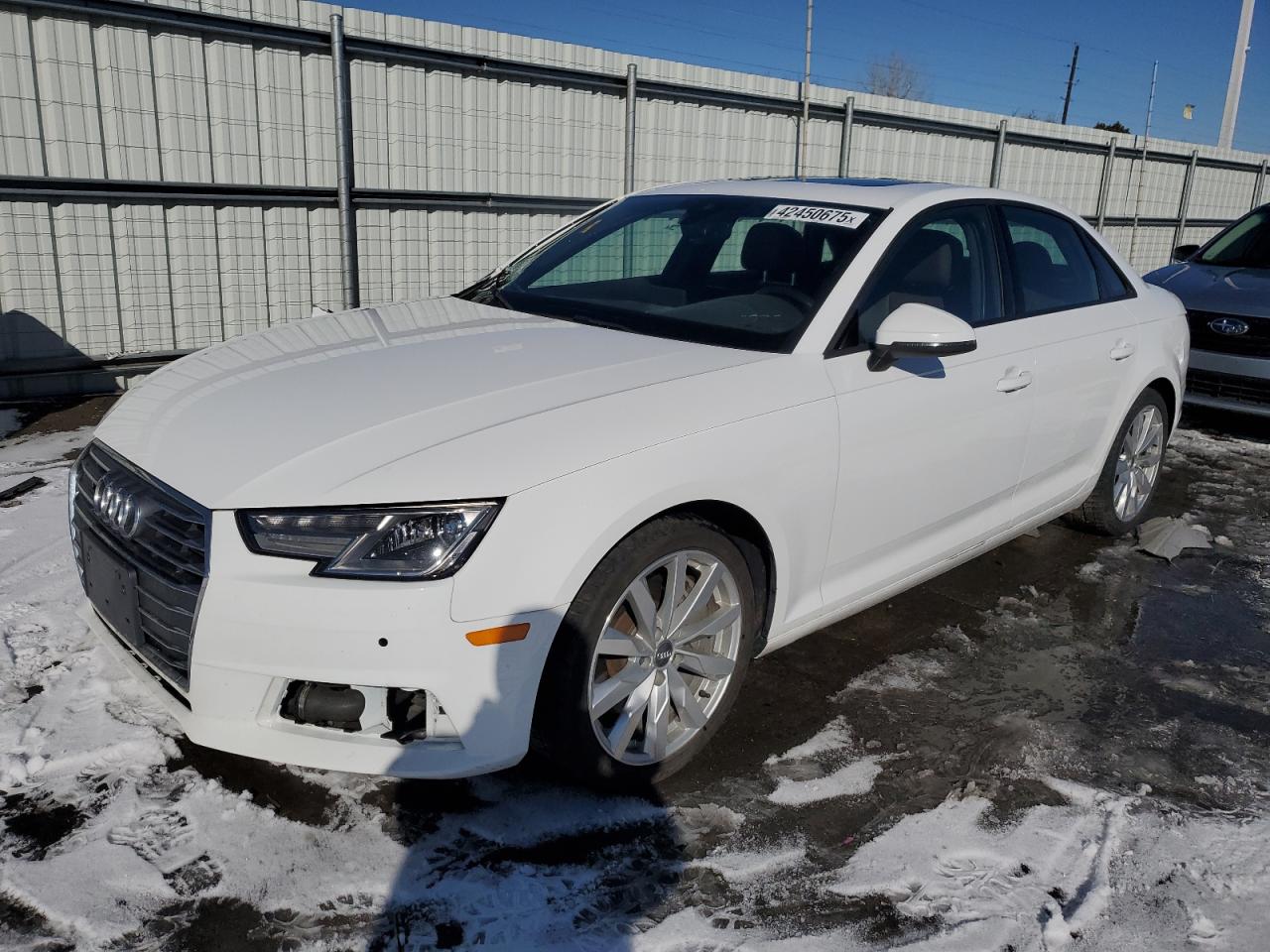 2017 Audi A4 VIN WAUANAF42HN016024