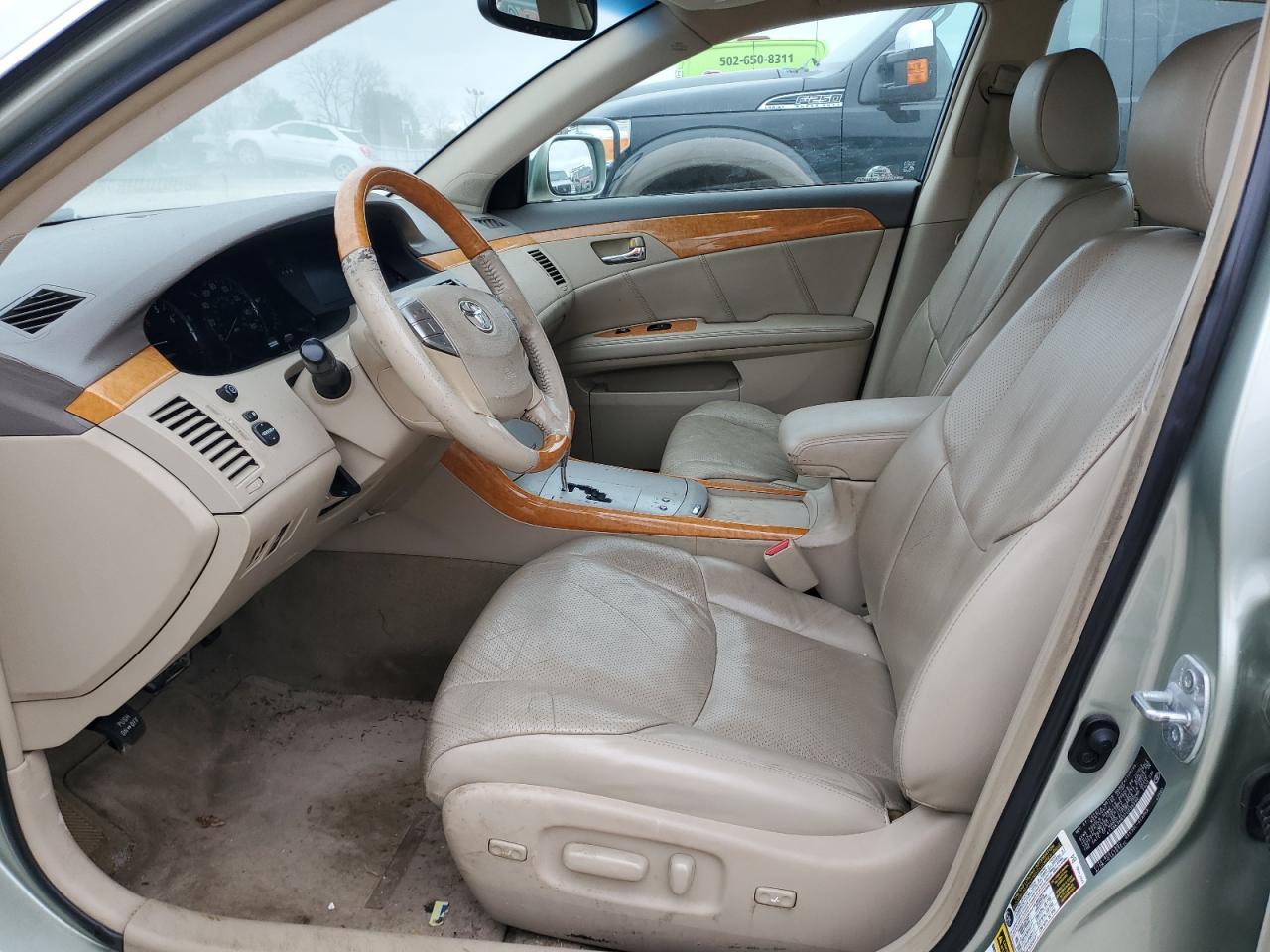 2007 Toyota Avalon VIN 4T1BK36B37U236590 Copart auction photo, rear end / front end damage thumbnail 7