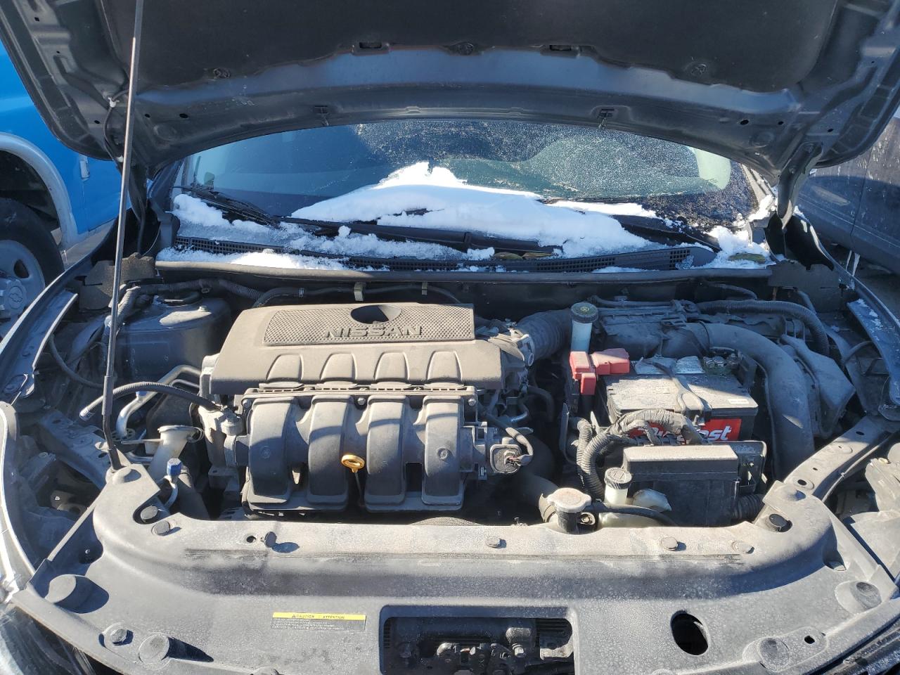 2016 Nissan Sentra VIN 3N1AB7AP1GY236937 Copart auction photo, rollover / front end damage thumbnail 12