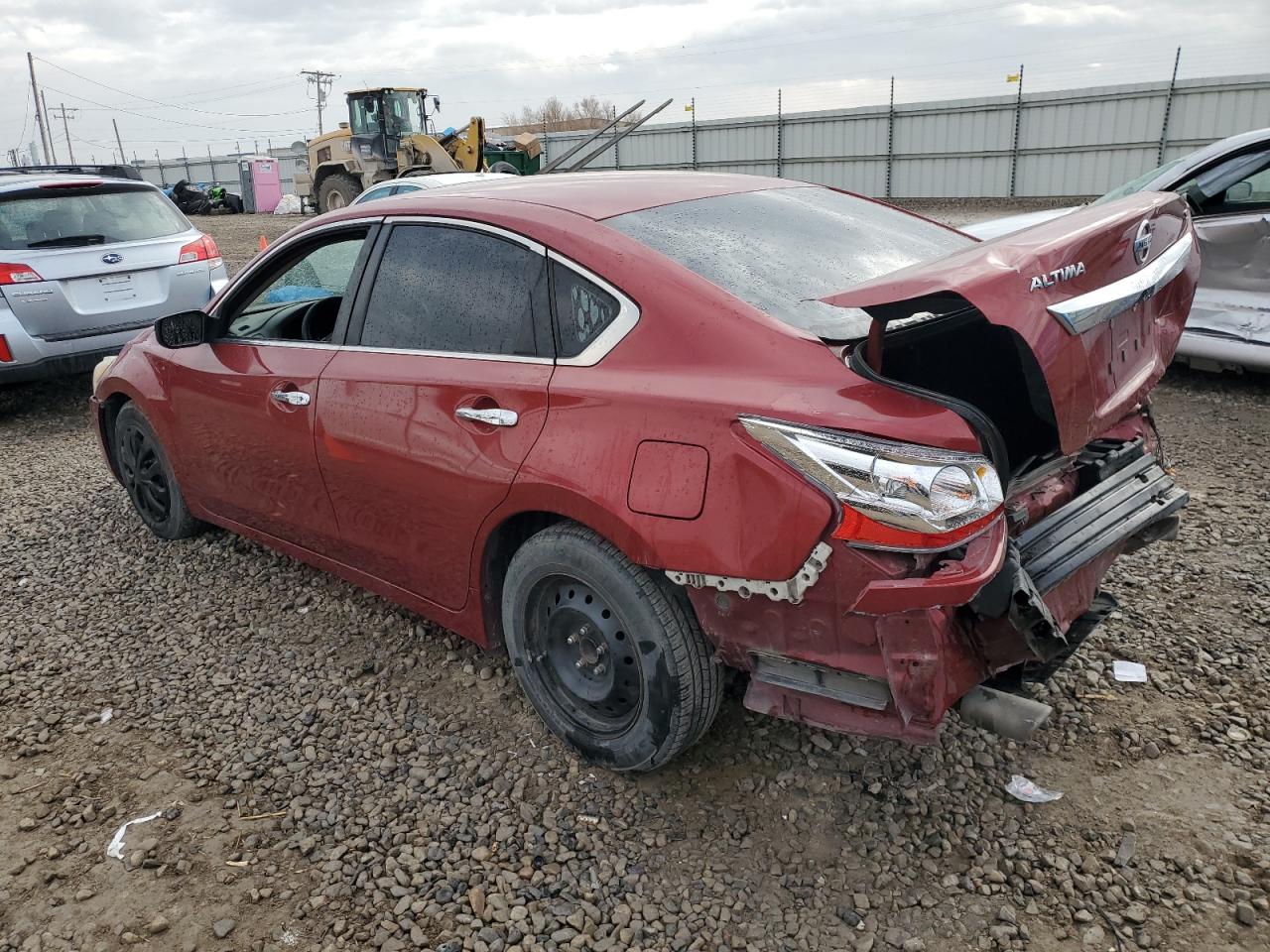 2015 Nissan Altima VIN 1N4AL3AP9FC297243 Copart auction photo, front end / rear end damage thumbnail 2