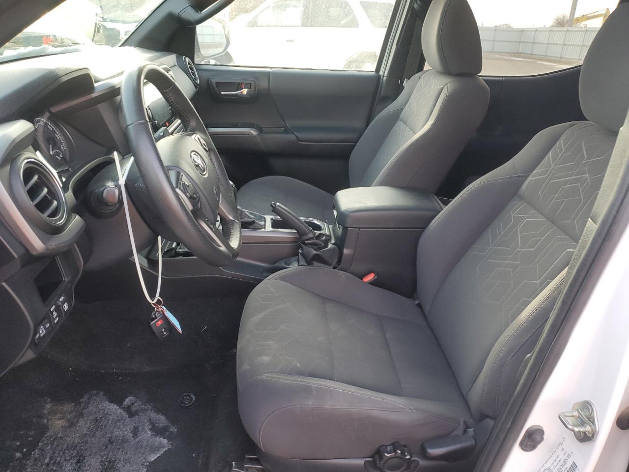 2017 Toyota Tacoma VIN 3TMCZ5ANXHM071001 Copart auction photo, mechanical damage thumbnail 7