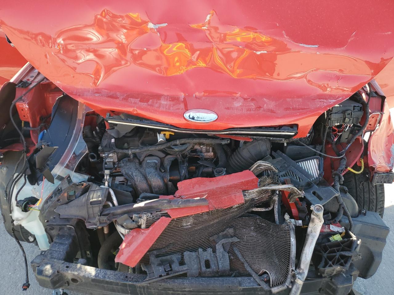 2019 KIA Soul VIN KNDJP3A50K7697482 Copart auction photo, front end damage thumbnail 11