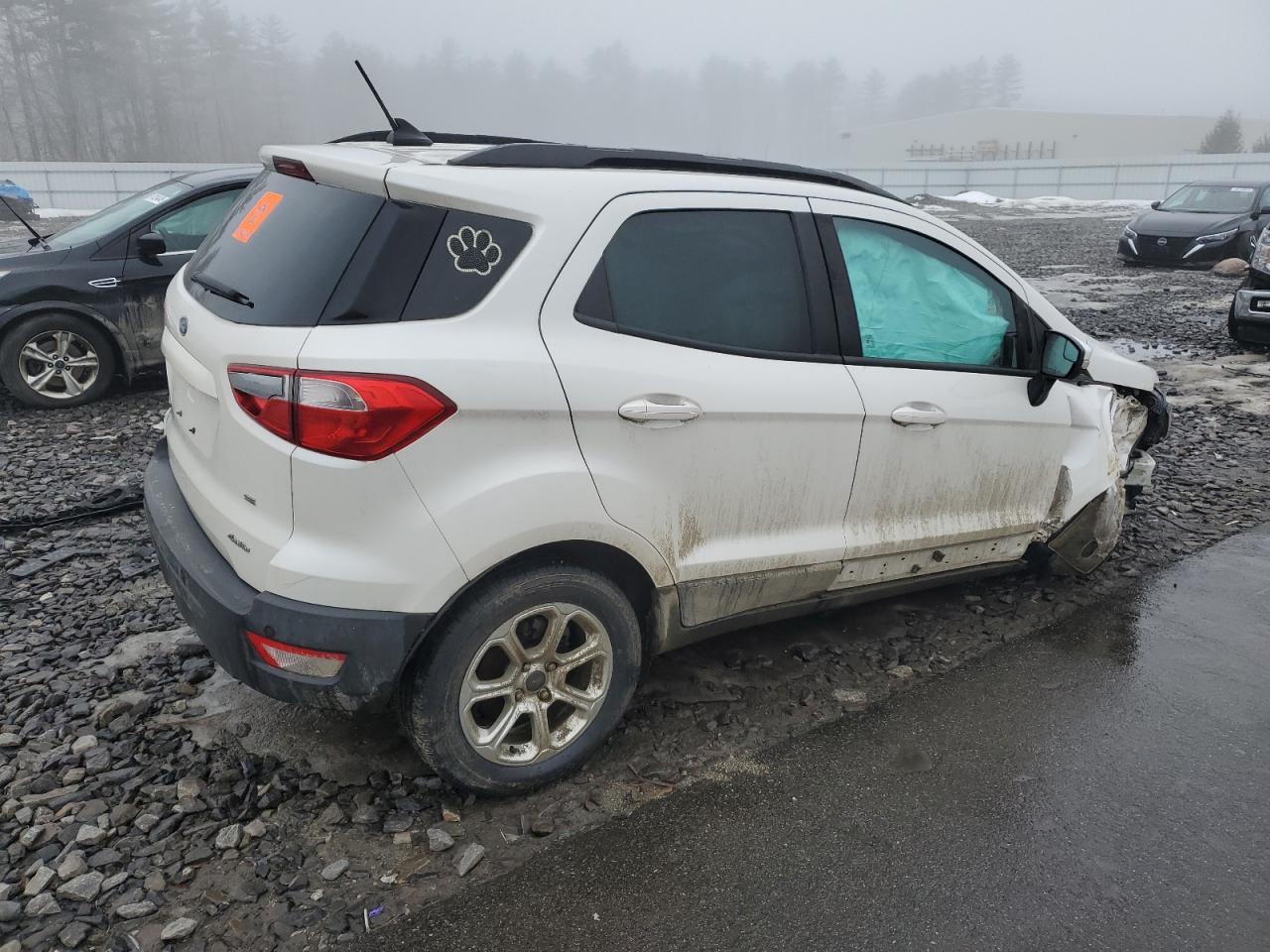 2018 Ford EcoSport VIN MAJ6P1UL5JC186155 Copart auction photo, front end damage thumbnail 3
