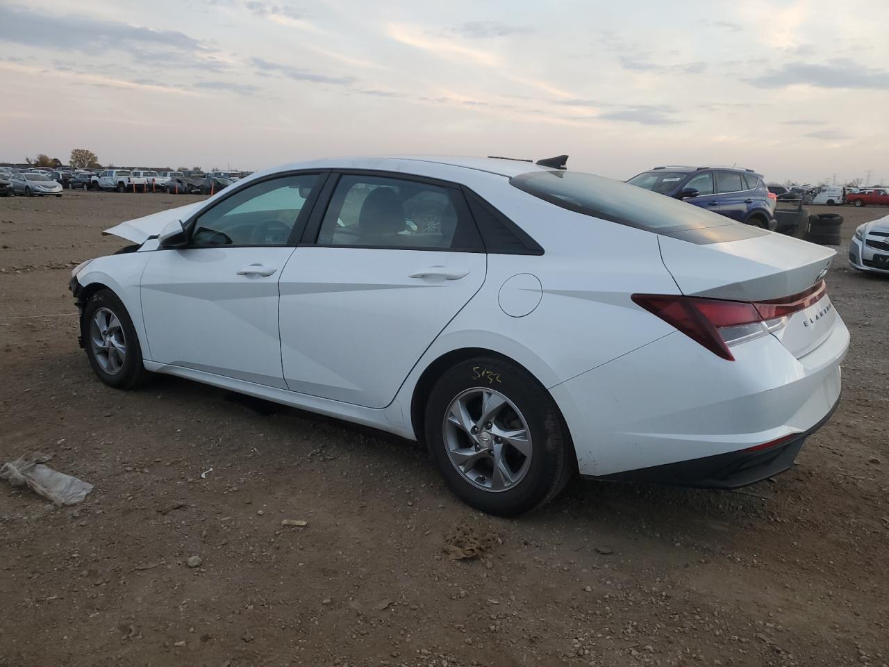 2021 Hyundai Elantra VIN 5NPLL4AG9MH016052 Copart auction photo, front end / side damage thumbnail 2