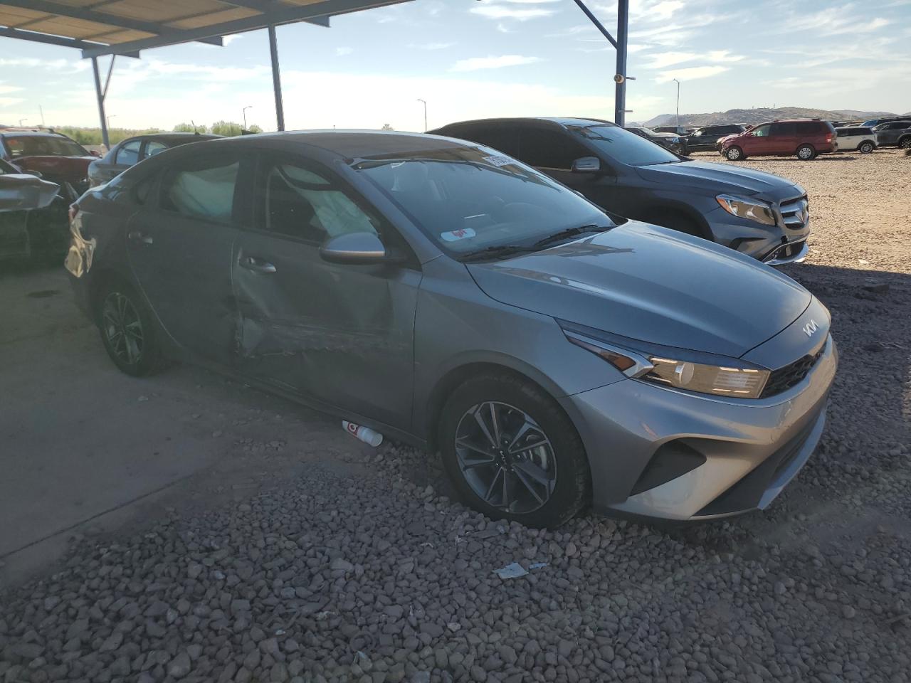2024 KIA Forte VIN 3KPF24AD1RE723342 Copart auction photo, side damage thumbnail 4