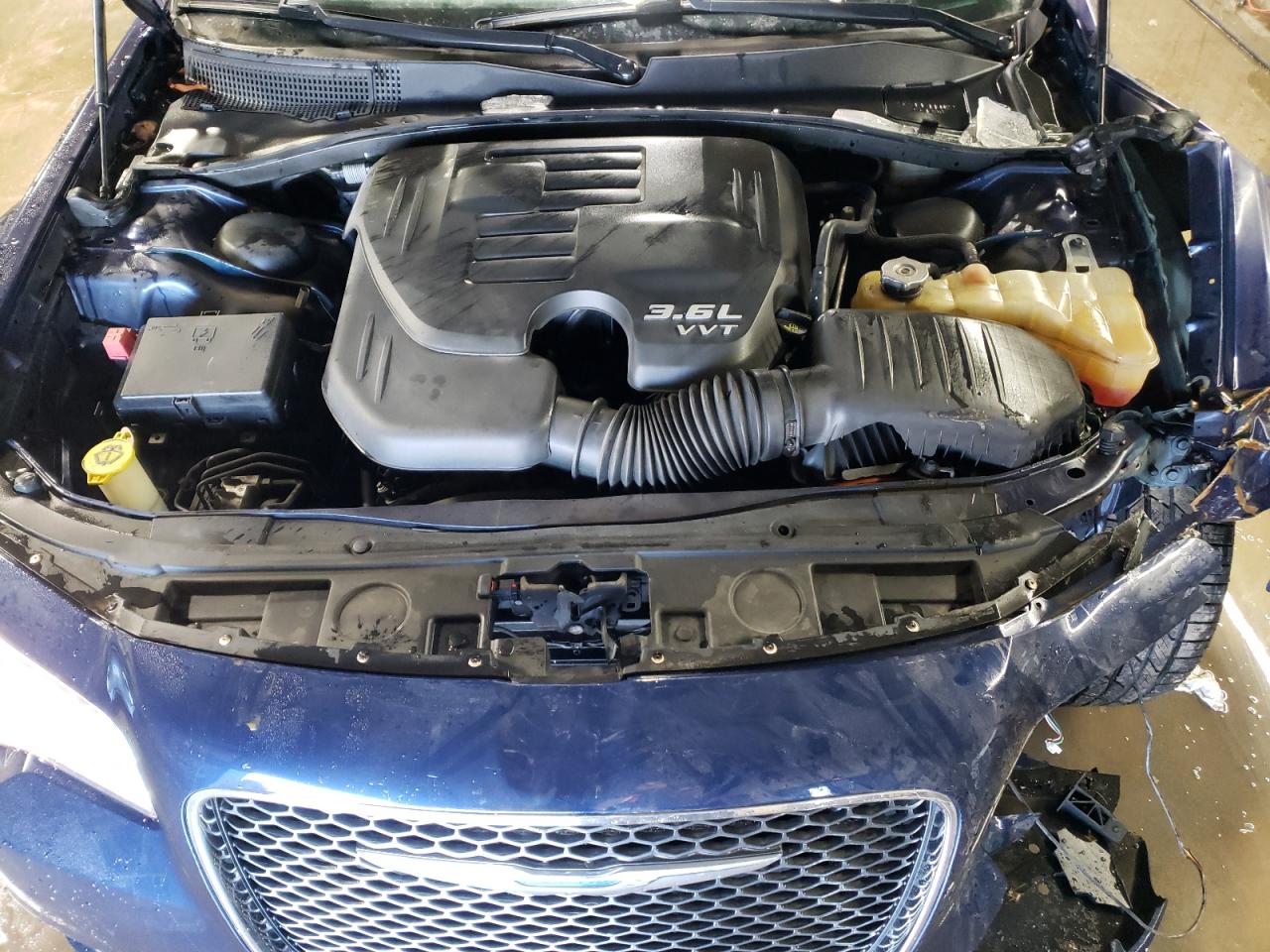 2015 Chrysler 300 VIN 2C3CCAEG9FH739506 Copart auction photo, front end damage thumbnail 11