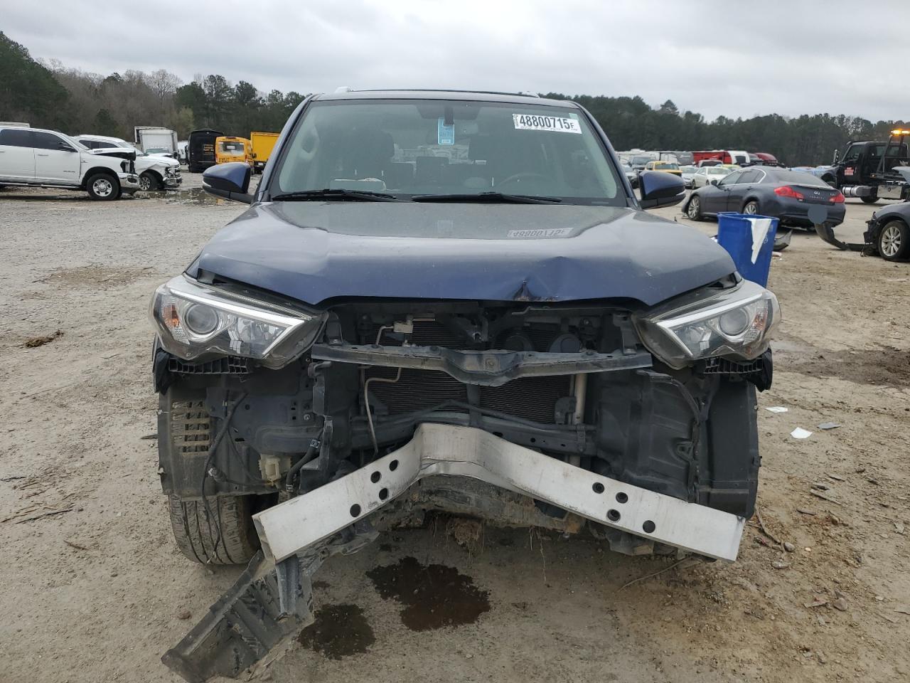 2018 Toyota 4Runner VIN JTEZU5JR9J5183887 Copart auction photo, front end / minor dent/scratches damage thumbnail 5