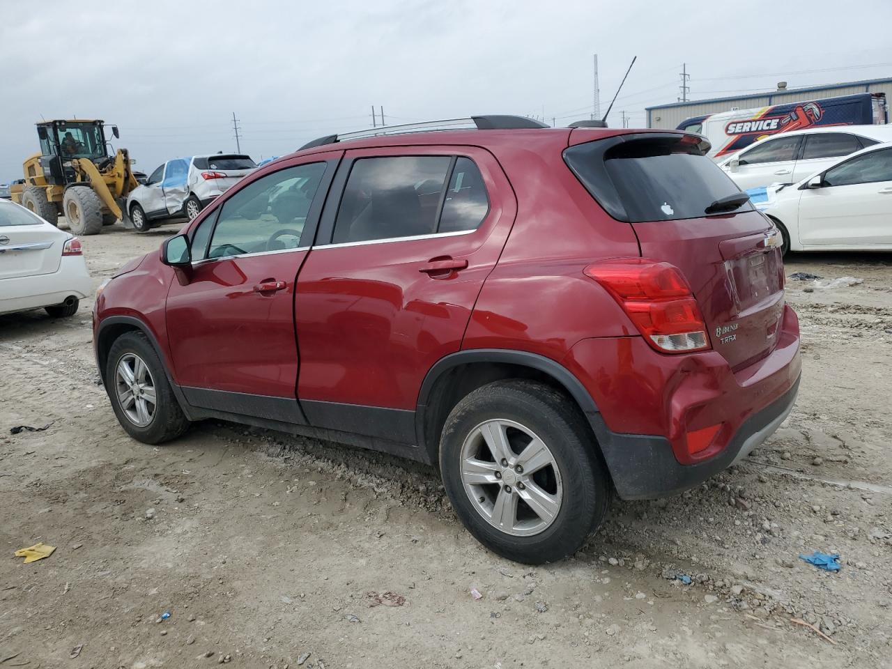 2018 Chevrolet Trax VIN 3GNCJLSB0JL252269 Copart auction photo, front end / side damage thumbnail 2