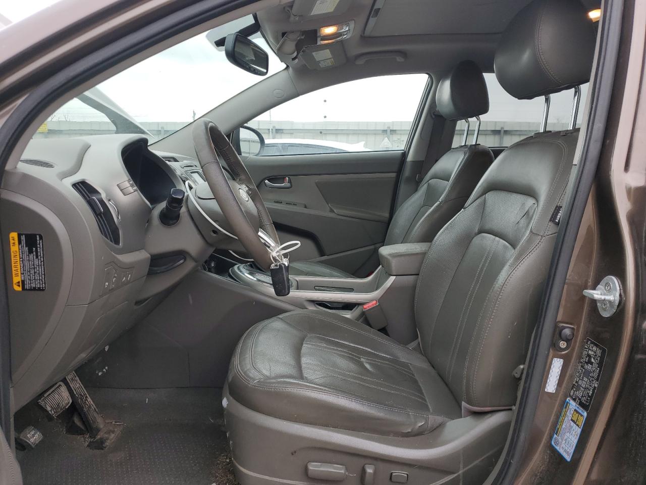 2012 KIA Sportage VIN KNDPC3A26C7202344 Copart auction photo, front end / side damage thumbnail 7