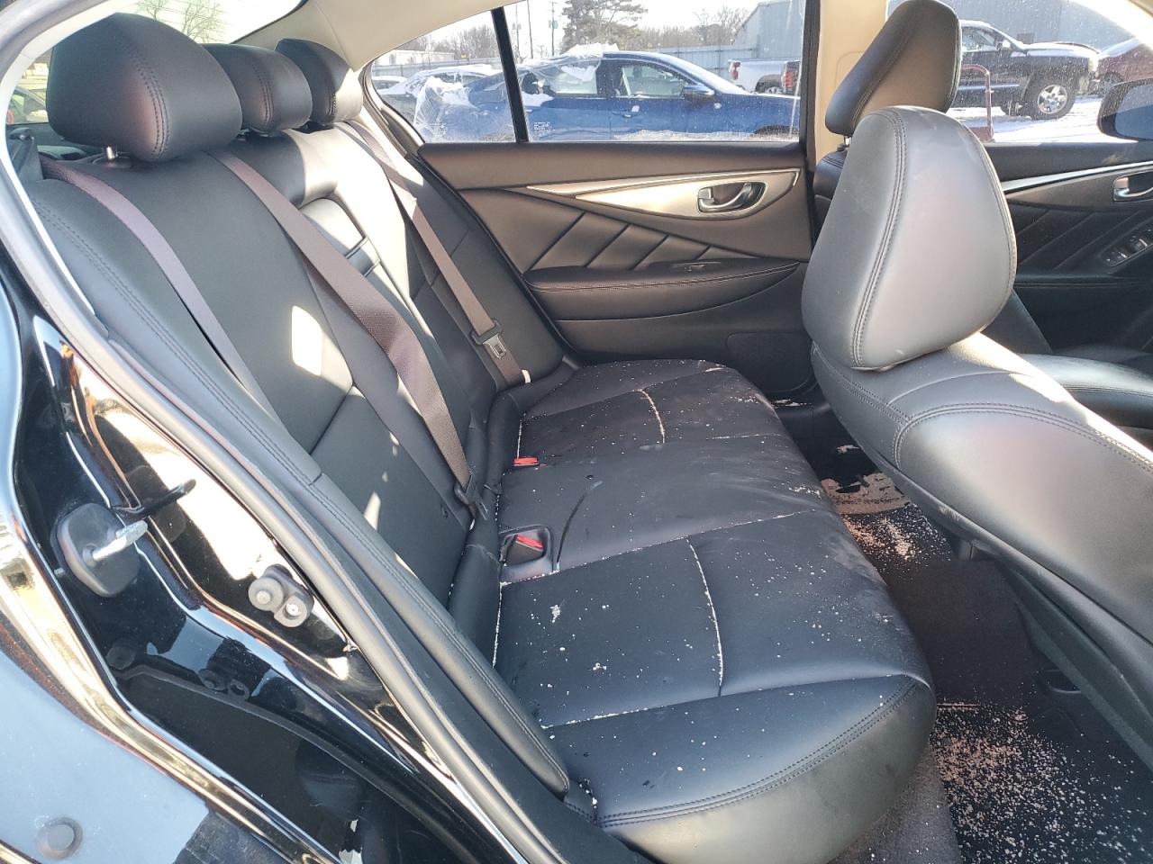 2017 Infiniti Q50 VIN JN1CV7AP7HM642614 Copart auction photo, all over damage thumbnail 10