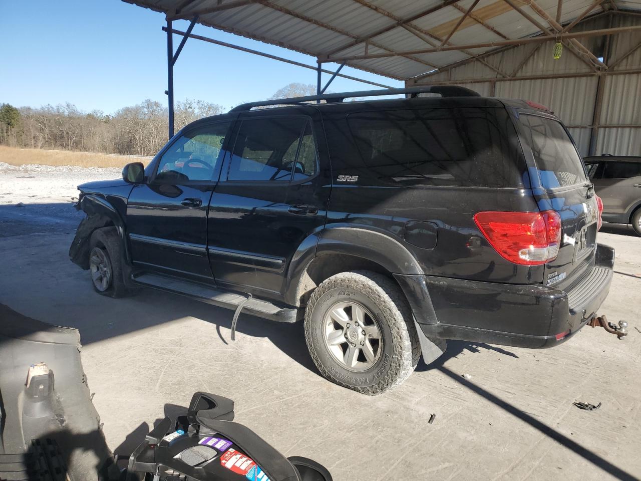 2006 Toyota Sequoia VIN 5TDBT44A76S272657 Copart auction photo, front end / minor dent/scratches damage thumbnail 2