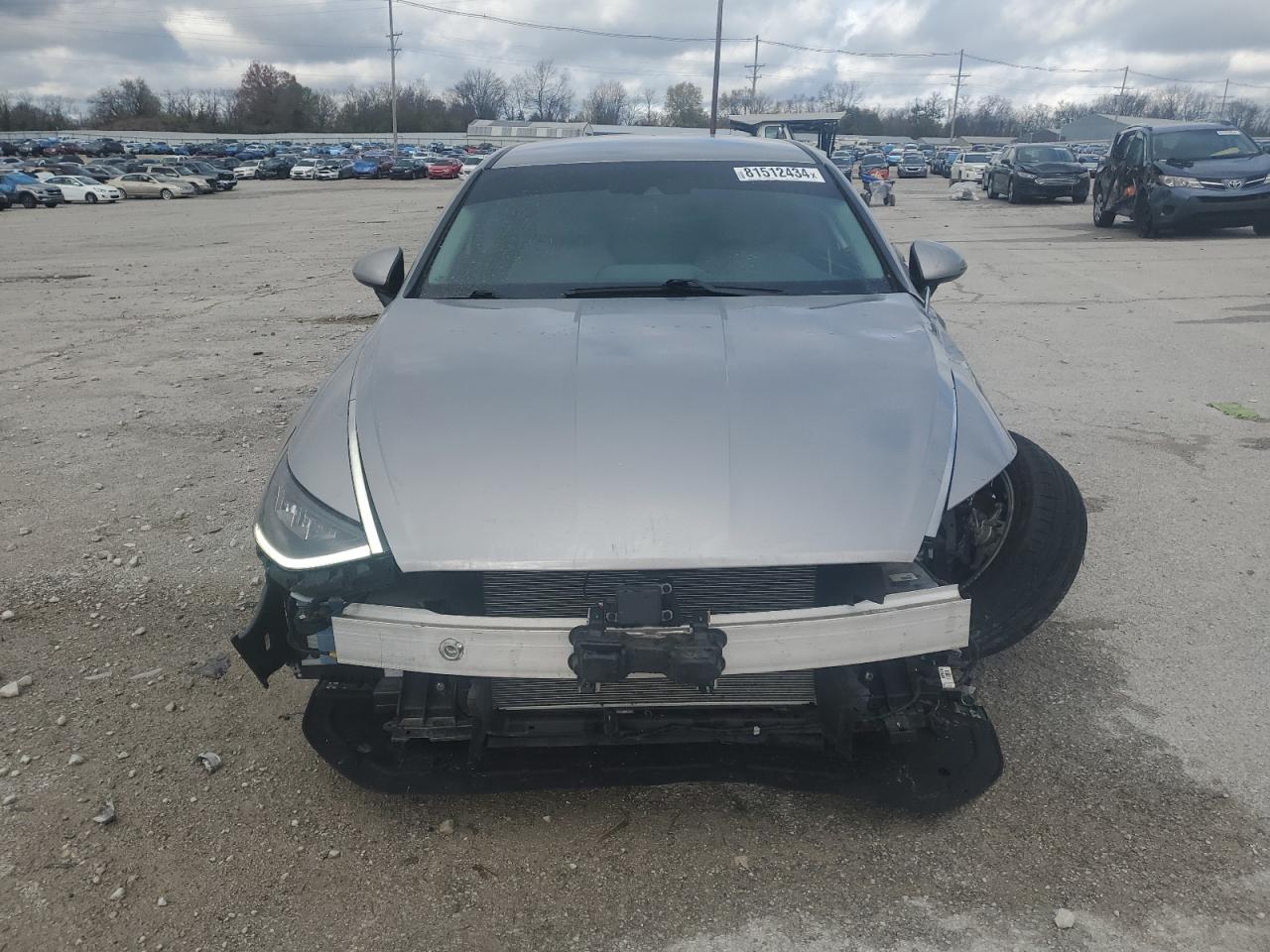 2023 Hyundai Sonata VIN KMHL64JA9PA296310 Copart auction photo, front end / rear end damage thumbnail 5