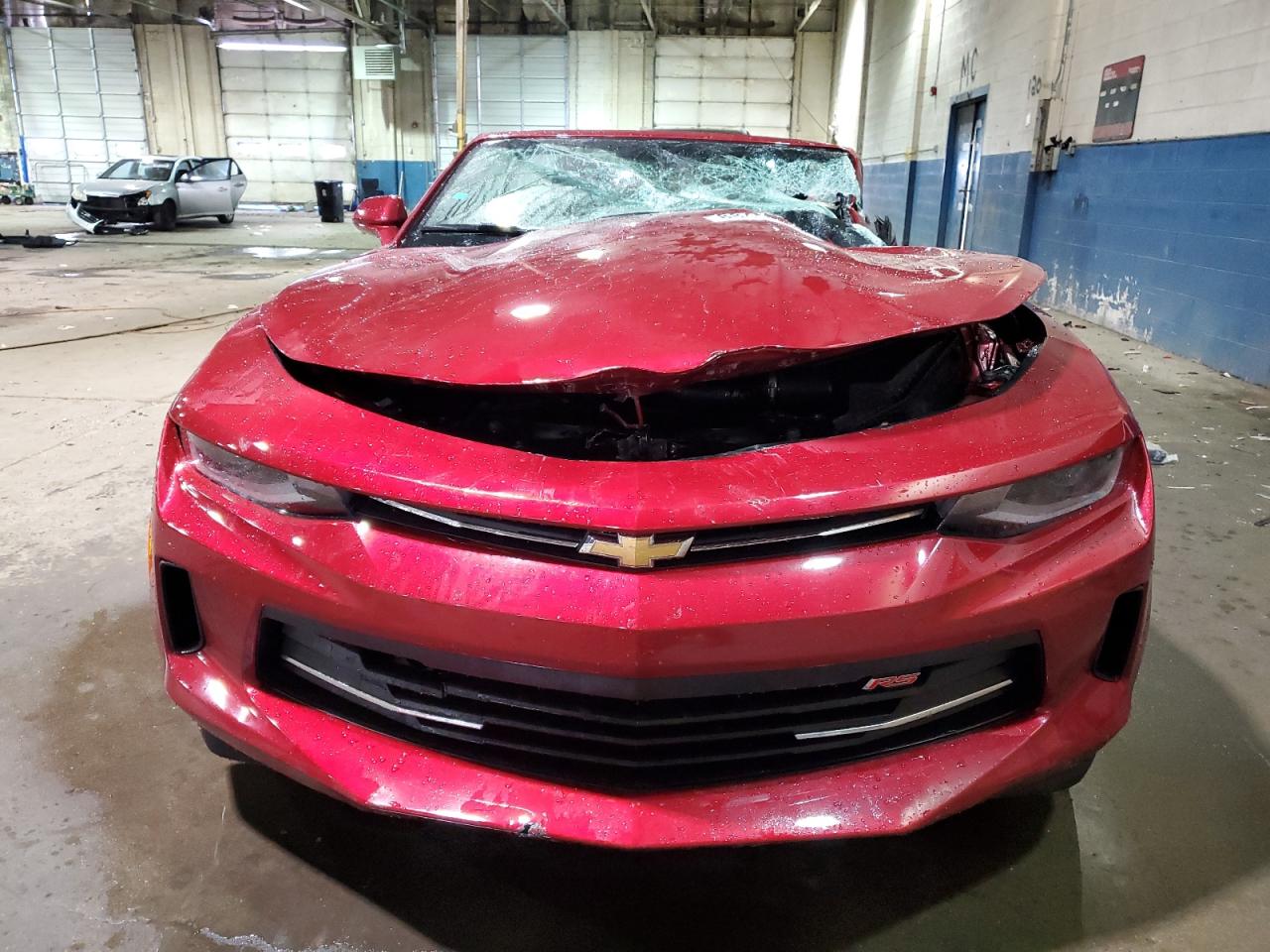 2016 Chevrolet Camaro VIN 1G1FB3DSXG0182083 Copart auction photo, side / front end damage thumbnail 5