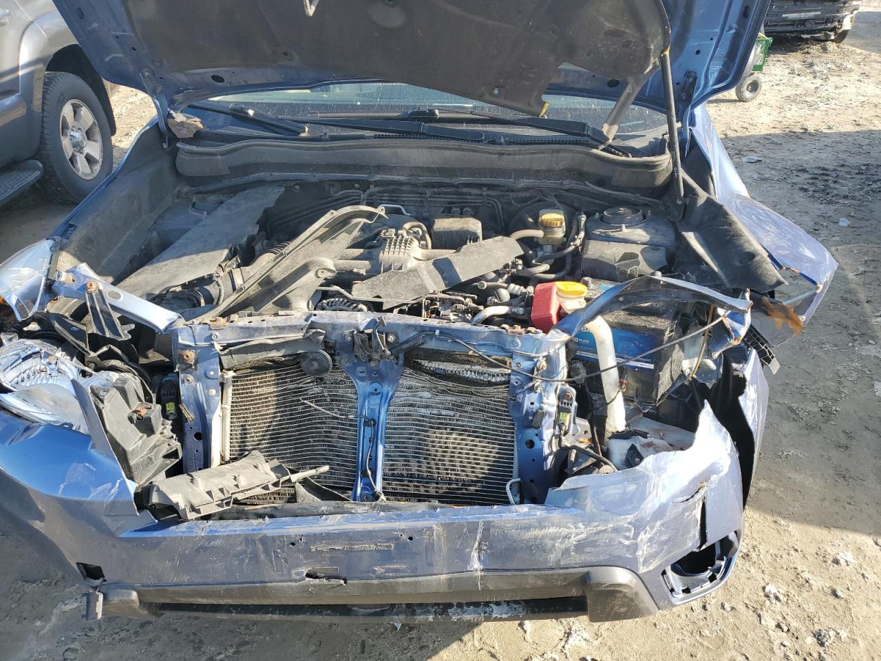 2016 Subaru Forester VIN JF2SJABC3GH447230 Copart auction photo, front end damage thumbnail 12
