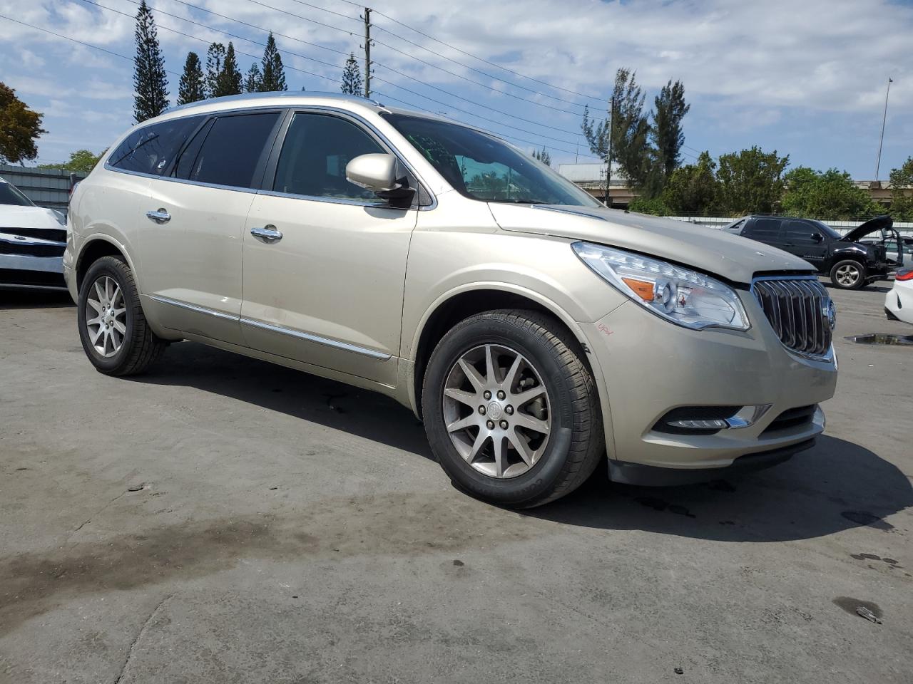2016 Buick Enclave VIN 5GAKRBKD3GJ256780 Copart auction photo, rear end / minor dent/scratches damage thumbnail 4