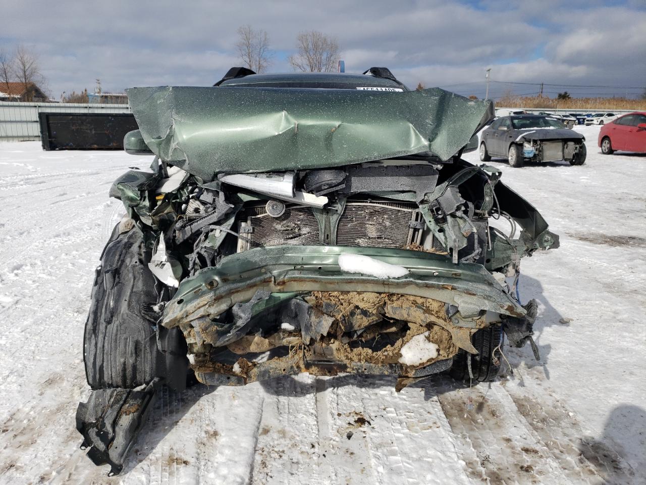 2014 Subaru Outback VIN 4S4BRCCC5E3313049 Copart auction photo, front end damage thumbnail 5