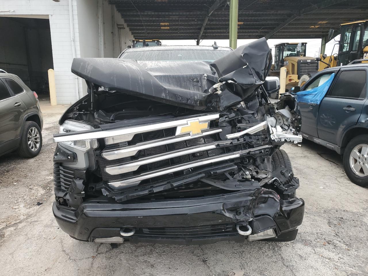 2023 Chevrolet Silverado VIN 2GCUDJED3P1140999 Copart auction photo, front end / undercarriage damage thumbnail 5