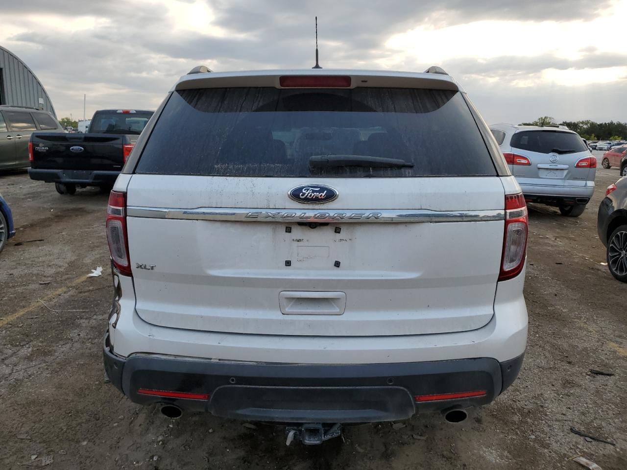 2013 Ford Explorer VIN 1FM5K7D84DGC02695 Copart auction photo, rear end damage thumbnail 6